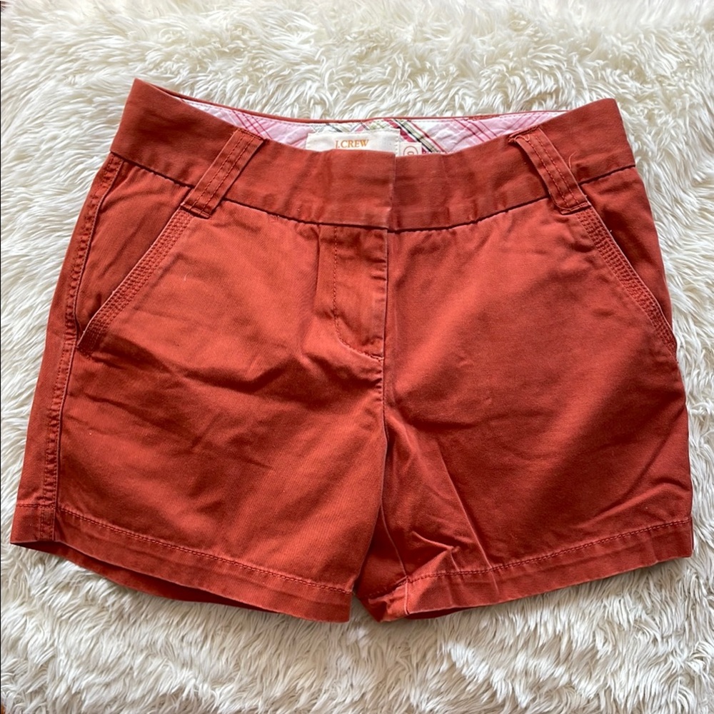 J. Crew Women's Terracotta Shorts
